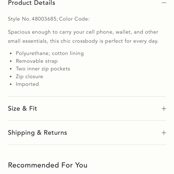 Anthropologie small/tiny vegan leather bag new condition vegan leather - Picture 12 of 13